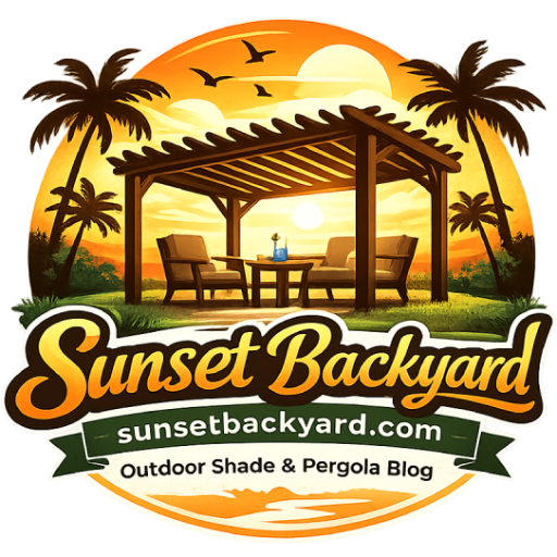 Sunset Backyard | Pergola Ideas & Outdoor Shade Solutions