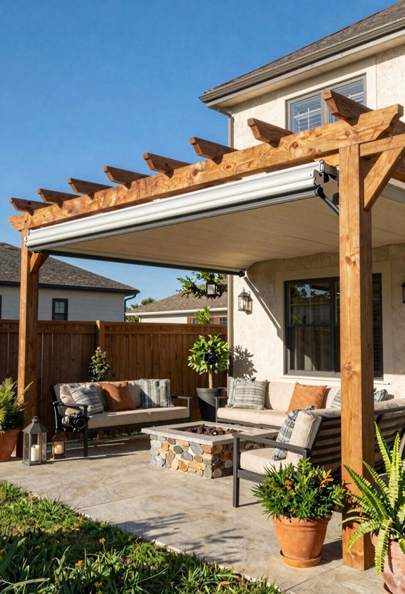 5 Backyard Patio Cover Ideas for Year-Round Outdoor Living 3 motorized vs fixed year round sanctuary